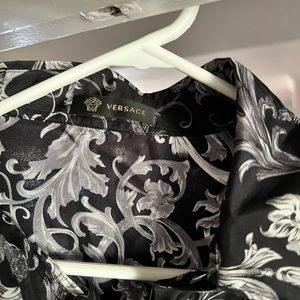 silk versace shirt